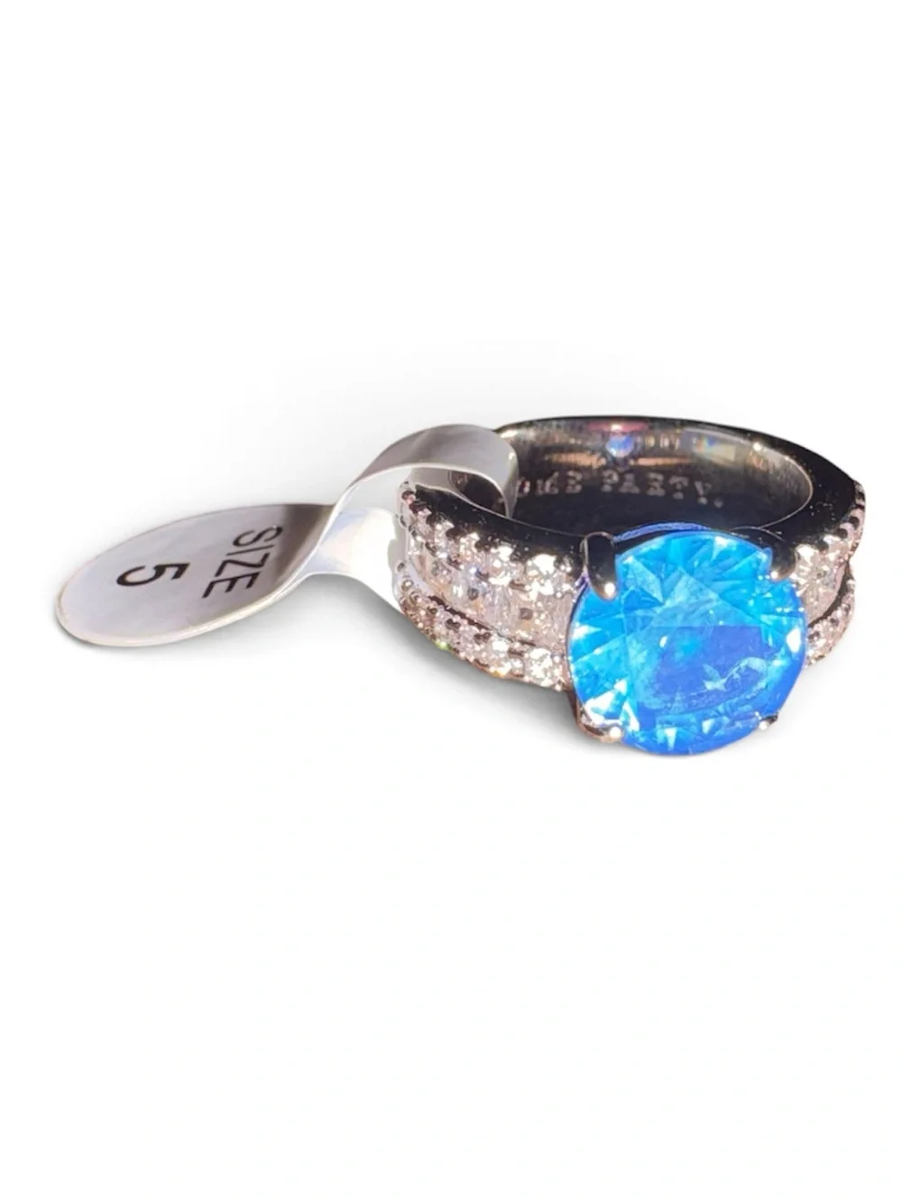 Blue Moonstone Ring